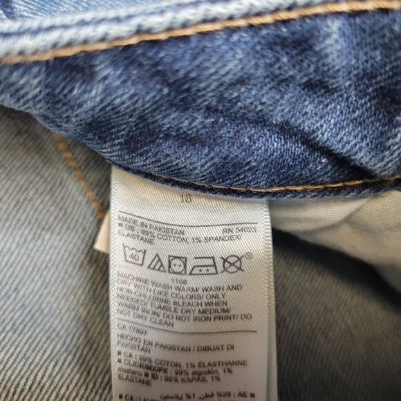 Old Navy Women's Size 18 Jeans OG Straight High Rise Secret Slim Pockets - Picture 4 of 4